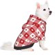 thumbnail image 2 of Balery Red Plaid Daisy Sudadera con Capucha para Perros Pequeños – Ropa para Mascotas, Disfraz para Perros y Gatos, Ideal para Fiestas y Cosplay-Medium, 2 of 7