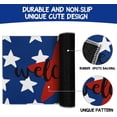 thumbnail image 7 of 4th of July Door Mat,American Flag Star Indoor Outdoor Non-Slip Patriotic Summer Doormat,Entryway Front Porch Fourth of July Independence Day Welcome Door Mats for Entrance Decor 30" x 17", 7 of 7