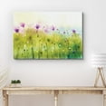 thumbnail image 3 of wall26 Canvas Print Wall Art Watercolor Dot Explosion Purple Lavender Floral Botanical Illustrations Modern Art Rustic Scenic Colorful Multicolor for Living Room, Bedroom, Office - 24"x36", 3 of 5