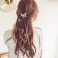 thumbnail image 6 of Ruanlalo Elegant Leaves Hollow Out Hairpin Slide Clip Women Fashion Accessory Decor Silver, 6 of 6