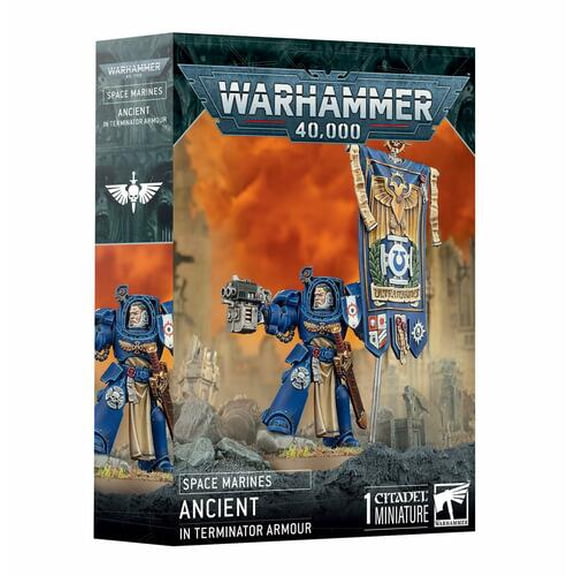 Games Workshop - Warhammer 40K - Space Marines - Ancient in Terminator Armour