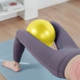 thumbnail image 6 of HengDidi 10" Stability Training Yoga Ball with Inflatable Straw, Anti-Slip Gym Equipment for Core Strengthening Exercises, 6 of 10