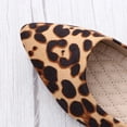 thumbnail image 2 of WORGEOUS Zapatos de leopardo de moda zapatos de tacón plano Ocio para mujeres damas (leopardo de color caqui, talla 37), 2 of 9