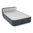 thumbnail image 1 of Intex Dura-Beam Deluxe Queen Adult Air Mattress with Built-In Pump and Headboard, 1 of 8