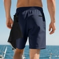 thumbnail image 5 of Vetsdori Cargo Shorts for Men Summer Athletic Short Pants Workout Pockets Relaxed Fit Fashion,drawstring Elastic Waist Mens Shorts Style, 5 of 9