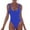 D124/Blue, variant on Afdoent Women's One Piece Swimsuits Women Fashion Bikini Swimwear Bathing Sleeveless Backless Swimsuit Women's Clothing