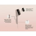 thumbnail image 2 of Kitsch Double Sided Hair Brush Cleaner Tool, Salon Solution for Removing Dust from Cushion, Grey 1pc, 2 of 11