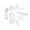 All White, variant on 7pcs ABS Plastics Fairing Body Fender Kit for Apollo Orion 110cc 125cc 150cc Pit Dirt Bike Off-Road Motorcycle Plastic Fender Fairing Body Work Set