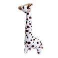 thumbnail image 4 of Jirafa de juguete de peluche suave, animal de peluche, figura de jirafa, almohada de cojín para compañeros de cama para fiesta, estudio, sala de 85cm, 4 of 9