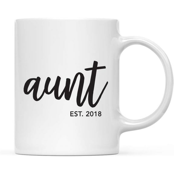 Andaz Press Personalized 11oz. Coffee Mug Gift, Your Text Here, 1-Pack, Custom Year