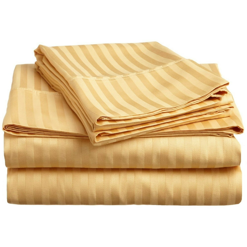 300-Thread Count 100% Egyptian Cotton Deep Pocket Bedding Sheets