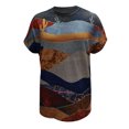 thumbnail image 3 of T-Shirt à Manches Courtes à Manches Courtes pour Femmes d'Été Imprimé Dames Tops, 3 of 4