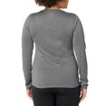 thumbnail image 3 of Hanes Womens Sport Cool DRI Performance Long-Sleeve V-Neck T-Shirt, 2XL, 3 of 8