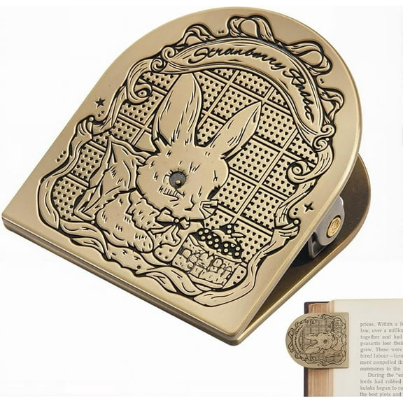 Rabbit Journal Metal Clip Vintage Travelers Notebook Book Bill Binder Clips Holder Bunny Alloy Antique Bronze Decorative Midori Travelers