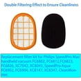thumbnail image 4 of 4 Pack Fc5005/01 Filtre de Remplacement Accessoires pour Philips, 4 of 5