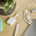 thumbnail image 7 of Wrap-It Storage Adhesive Cable Clips (42 Pack) - Cord Organizer for Desk Cable Management, Charger Cord Holder for Nightstand - White, 7 of 7