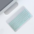 thumbnail image 4 of inalámbrico con , tec forma forma forma , recargable Vintage para teléfonos , computadoras, tabletas, de estructura shamjiam Teclado bluetooth, 4 of 5