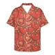 thumbnail image 2 of Camisa de tomate para hombre, camisa de manga corta con estampado de frutas en 3D para hombre, ropa informal de moda con botones y solapa, camiseta de gran tamaño, 2 of 5