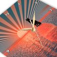 thumbnail image 3 of 3dRose, Sundown Cat, 10x10 Wall Clock, 3 of 8