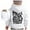 White, variant on Girls Hoodie Long Sleeve Soft Sweatshirt Graphic Hoody Kids Cute Pullovers Top Clothes for Girls