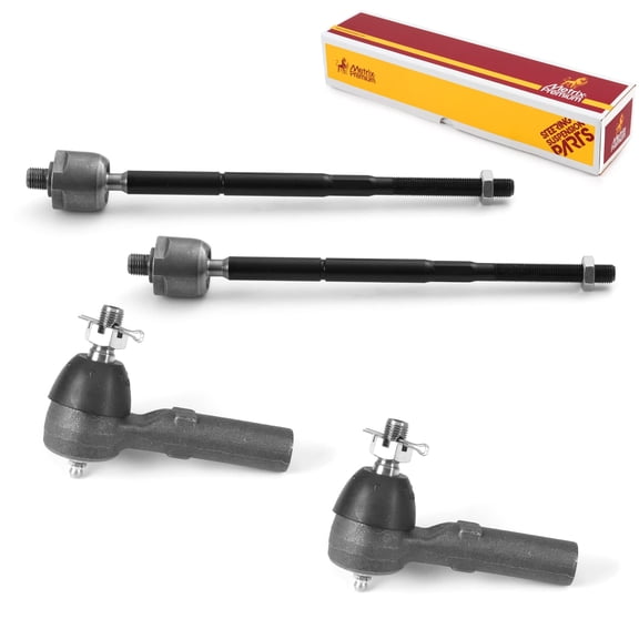 Metrix Premium Chassis Parts - 4 PC Inner & Outer Tie Rod End Kit Fits 01-05 Nissan Almera (Mexico), 00-06 Sentra, 96-00 Lucino (Mexico), 95-98 200SX, 95-99 Sentra, EV380, ES2814RL