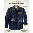 thumbnail image 4 of Legendary Whitetails Men's Harbor Heavyweight Long Sleeve Flannel Shirt, 4 of 5