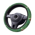 thumbnail image 6 of Picia Tree Frog Sitting On Sunflowes Car Steering Wheel Cover, Non-Slip, Breathable, Universal 15 inch, 6 of 7