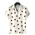 thumbnail image 4 of Camisas de verano nuevas para hombres y mujeres, con estampado floral en 3D, camisas de manga corta con solapa, moda urbana para niños y niñas, camisetas de playa hawaianas, 4 of 5