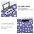 thumbnail image 5 of Balery Luggage Cover Daisies Flowers Print Suitcase Covers for Luggage Elastic Washable Suitcase Protector Fits 18-32 Inch Luggage-Medium, 5 of 9