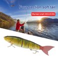 Zhuitw Jointed Simulating Fish Lures Baits 2 Hooks Artificial Fishing