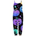 thumbnail image 5 of Shadoumai Halloween Romper Suspender Romper For Kids Boys And Girls Ages 1–6, Loose Harem Style Festive Daily Wear Clothes Romper, 5 of 6