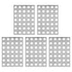 thumbnail image 2 of Placa de reparación ANGGREK Acero Galvanizado 5 x 7 agujeros 40x56 mm, 2 of 8