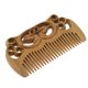 thumbnail image 4 of Talló El Cepillo Natural Del de La Cabeza Del Del cabellero Del Sándalo Antiestático -dix.5 x 5..2 cm Yuyangstore Peine de madera para el cabello, 4 of 6