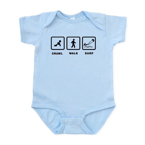 CafePress - Kitesurfing Infant Bodysuit - Baby Light Bodysuit, Size Newborn - 24 Months