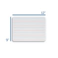thumbnail image 3 of Produits Flipside 10134 Carton Effaçable Rouge et Bleu, Double Face, Blanc (Pack de 12), 3 of 5
