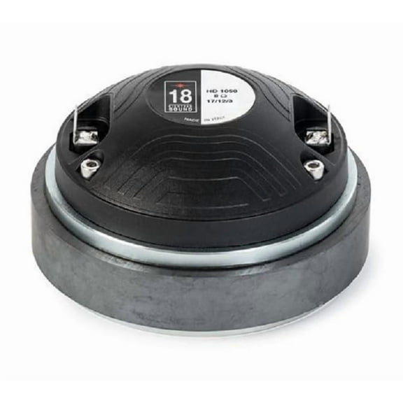18 SOUND HD1050-8 HF Compression Driver 1-Inch Exit Throat 8 Ohms High Power