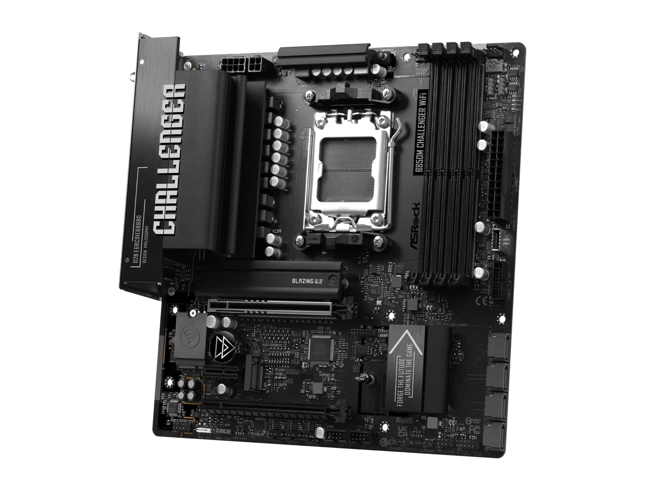 ASRock B850M Challenger WiFi AM5 AMD B850 Micro ATX Motherboard