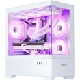 thumbnail image 5 of Hoengager Sunshine RTX 5070TI 16G Gaming PC Desktop - Intel Core i7-12700F, 16GB DDR4 RAM, 1TB PCIe +2TB SATA SSD, WiFi + BT, Windows 11 Pro -RGB Prebuilt Computer, 5 of 7