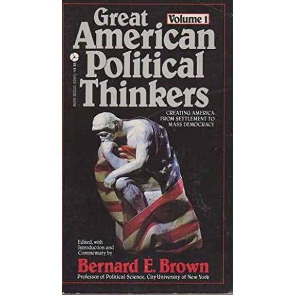 Pre-Owned Great American Political Thinkers, 9780380839155, 0380839156, Paperback, First Edition edition