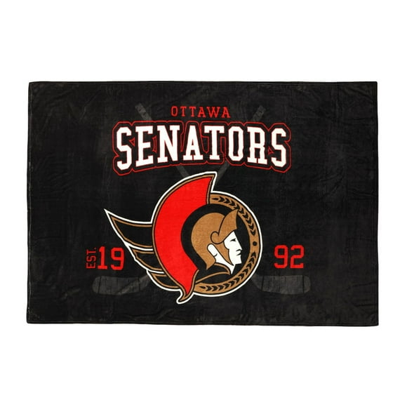 NHL Ottawa Senators Jumbo Blanket, 62" x 90"