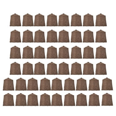 Environet Grow Plugs, 50 pieces, for seed starting, for hydroponic and soil applications