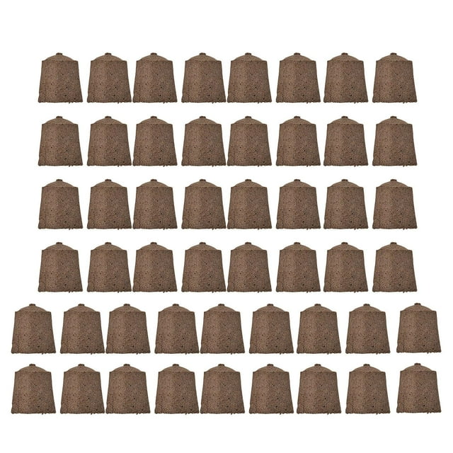 Environet Grow Plugs, 50 pieces, for seed starting, for hydroponic and soil applications