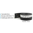 thumbnail image 3 of 16.4FT Weather Stripping Door Seal – Self Adhesive Silicone Weather Insulation Strip,Waterproof Insect repellent Weatherstripping Seal Strip for Door Frame Gap Sealing and Window Soundproofing(Black), 3 of 5
