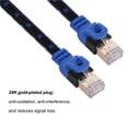 thumbnail image 3 of Cable Ethernet Cat7 Red Plana Lan Rj45 Cable Patch Cord (3 M) Scienceny EL007367-00, 3 of 4