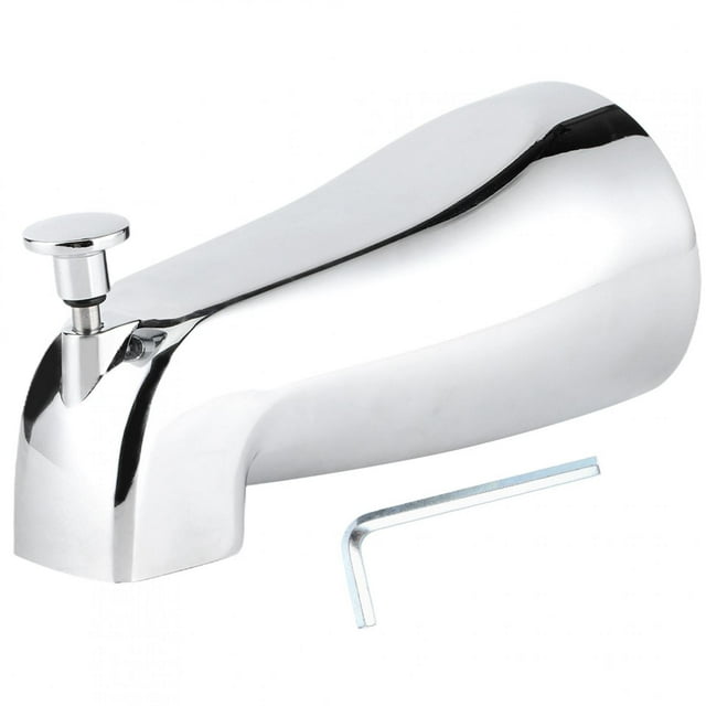 Concealed Faucet,Wall Mounted Electroplate Bathtub Tub Spout Wall Mounted Faucet Maximized Efficiency