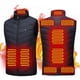 thumbnail image 4 of Chaleco calefactor con USB Zona 9, cuello alto, chaleco inteligente, calefacción eléctrica para hombres y mujeres, temperatura constante, calefacción corporal completa, espalda, 4 of 4
