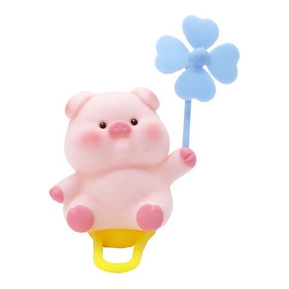 XMMSWDLA Hawaiian Themed Party Decorations Creative Cute Bicycle Electric Vehicle Decoration Animals Doll Strap Motorcycle Bicycle Decoration Gift 90s Party Decorations