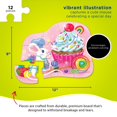 thumbnail image 3 of Rompecabezas Crocodile Creek 3841198 Infantil 12 Piezas con Caja de Forma, 3 of 5