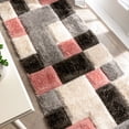 thumbnail image 4 of Well Woven San Francisco Escondido Escondido Blush Modern Geometric 3D Textured 2'7" x 9'10" Runner Area Rug, 4 of 4