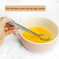 thumbnail image 5 of HHGBAD Stainless Steel Spring Whisk Mixing Spoon Kitchen Baking Tool, Durable Handheld Mixer, Ideal for Cream and Flour, Perfect for Cooking and Baking Tasks, 5 of 7
